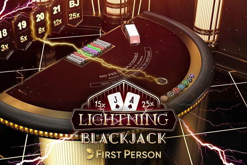 First Person Lightning Blackjack at BK8 Malaysia