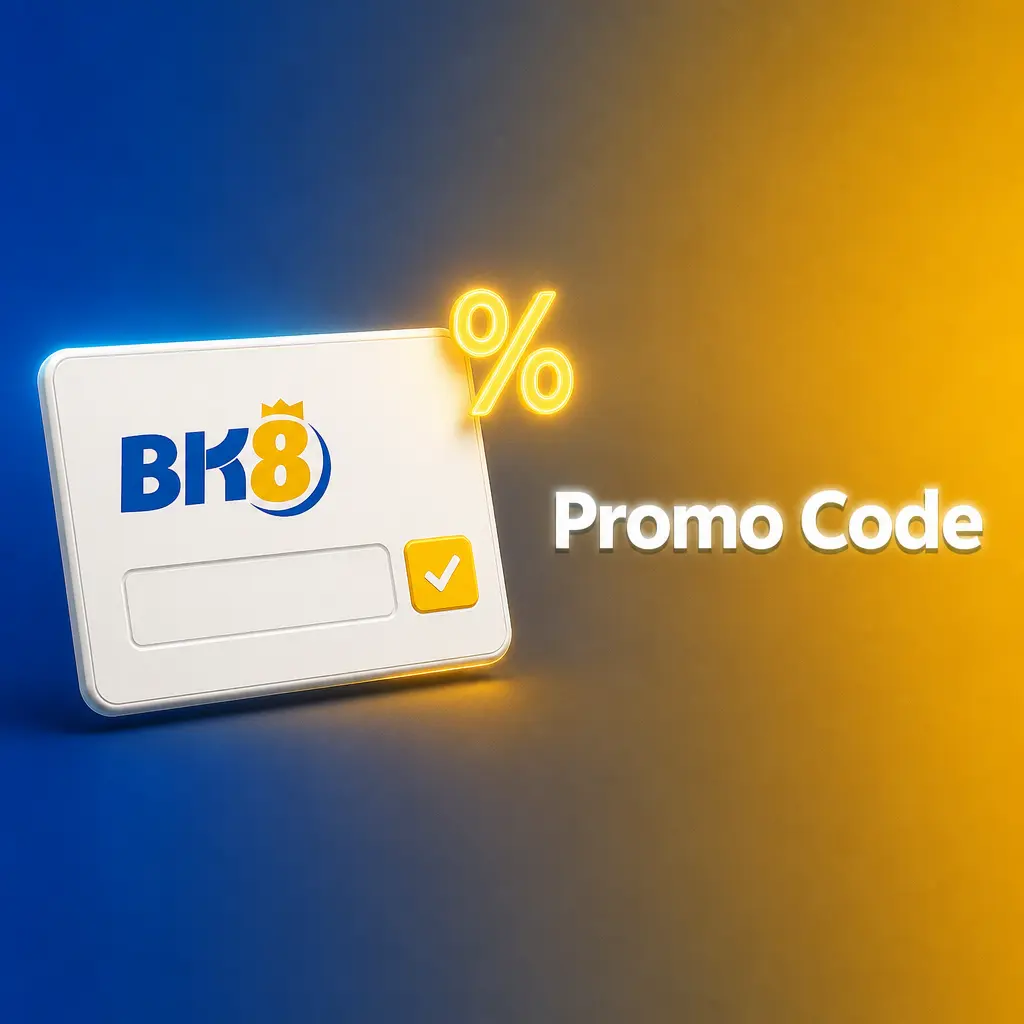 BK8 Malaysia promo codes WELCOME288 and SPORT150 for casino and sportsbook deposit bonuses in 2026