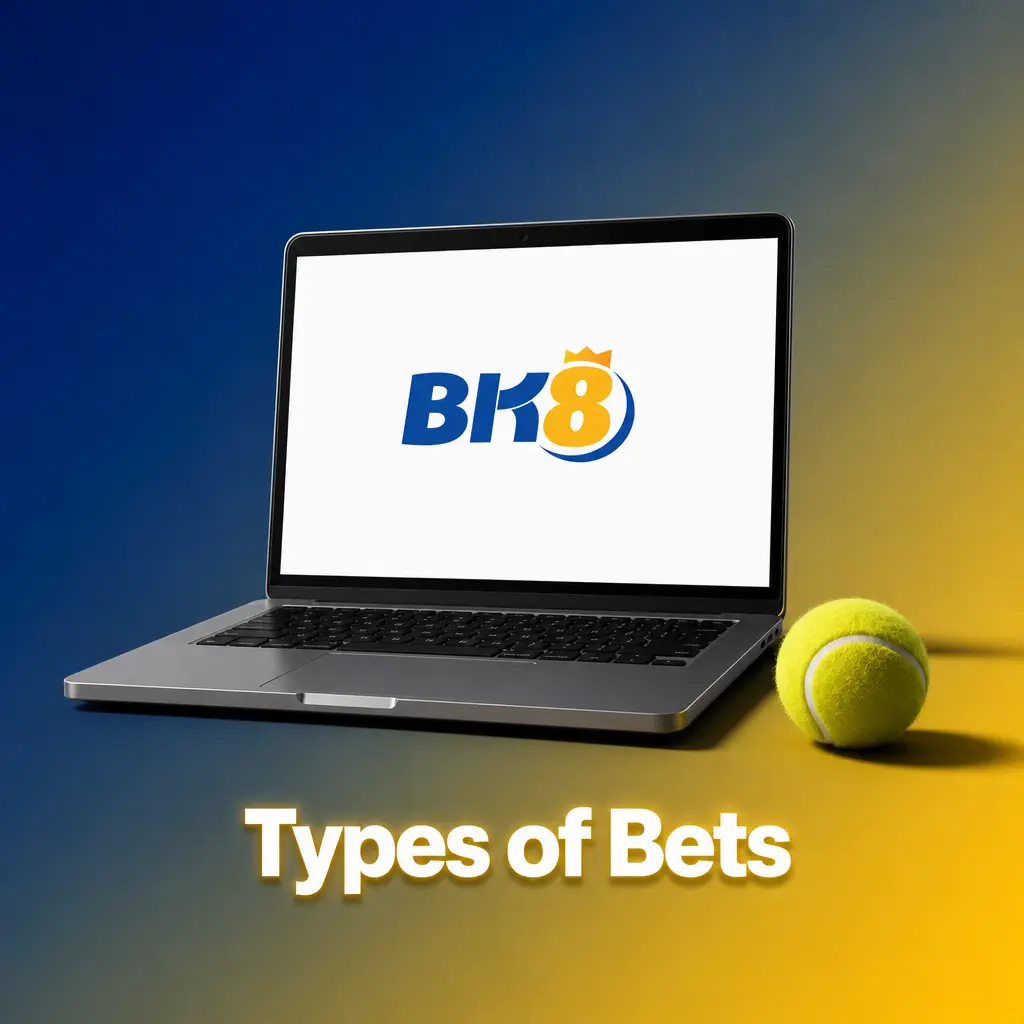 BK8 sportsbook bet types: Single, System, and Express (Parlay) betting formats explained for sports matches.