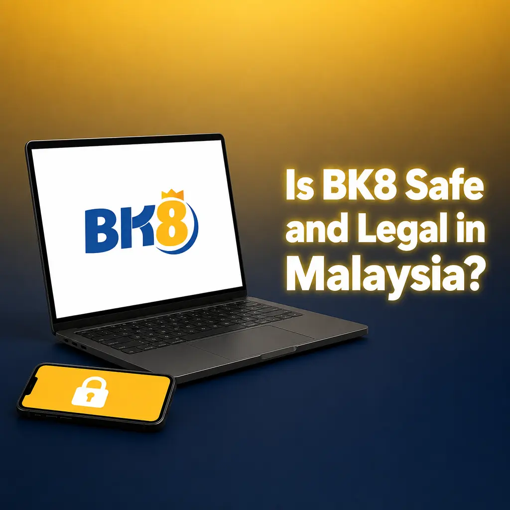 BK8 online casino safety in Malaysia showing Curaçao eGaming license, SSL encryption, and responsible gaming tools for players 18+.