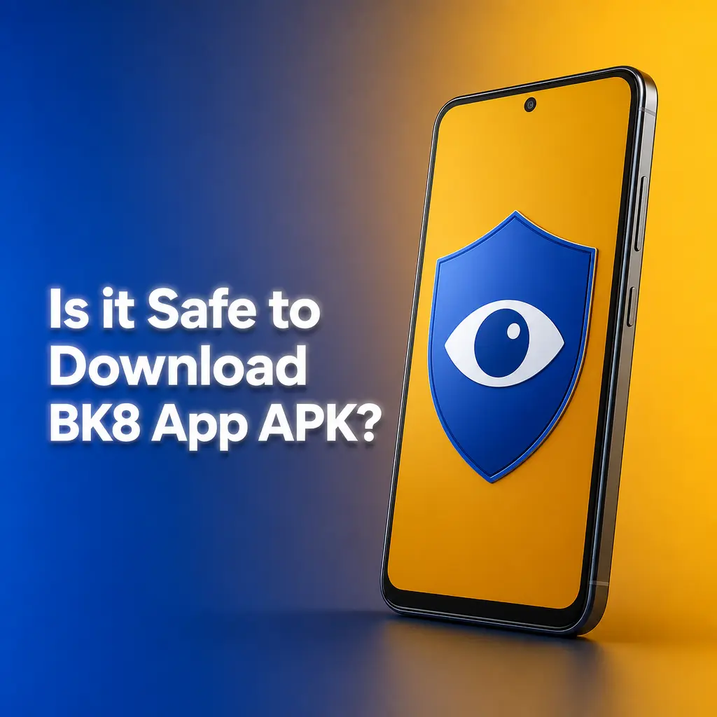 Secure BK8 app APK download with 256-bit SSL encryption and Curacao eGaming licence for safe mobile betting and casino access.
